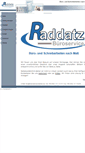 Mobile Screenshot of bueroservice-raddatz.de